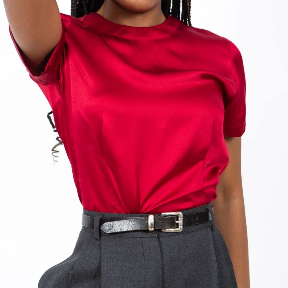 Vintage Silk Blouse